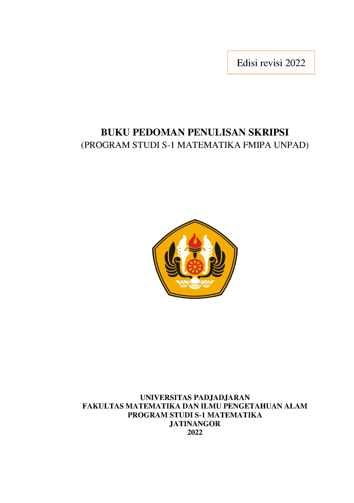 Buku-Pedoman-Penulisan-Skripsi-S-1 Math Unpad - BUKU PEDOMAN PENULISAN ...