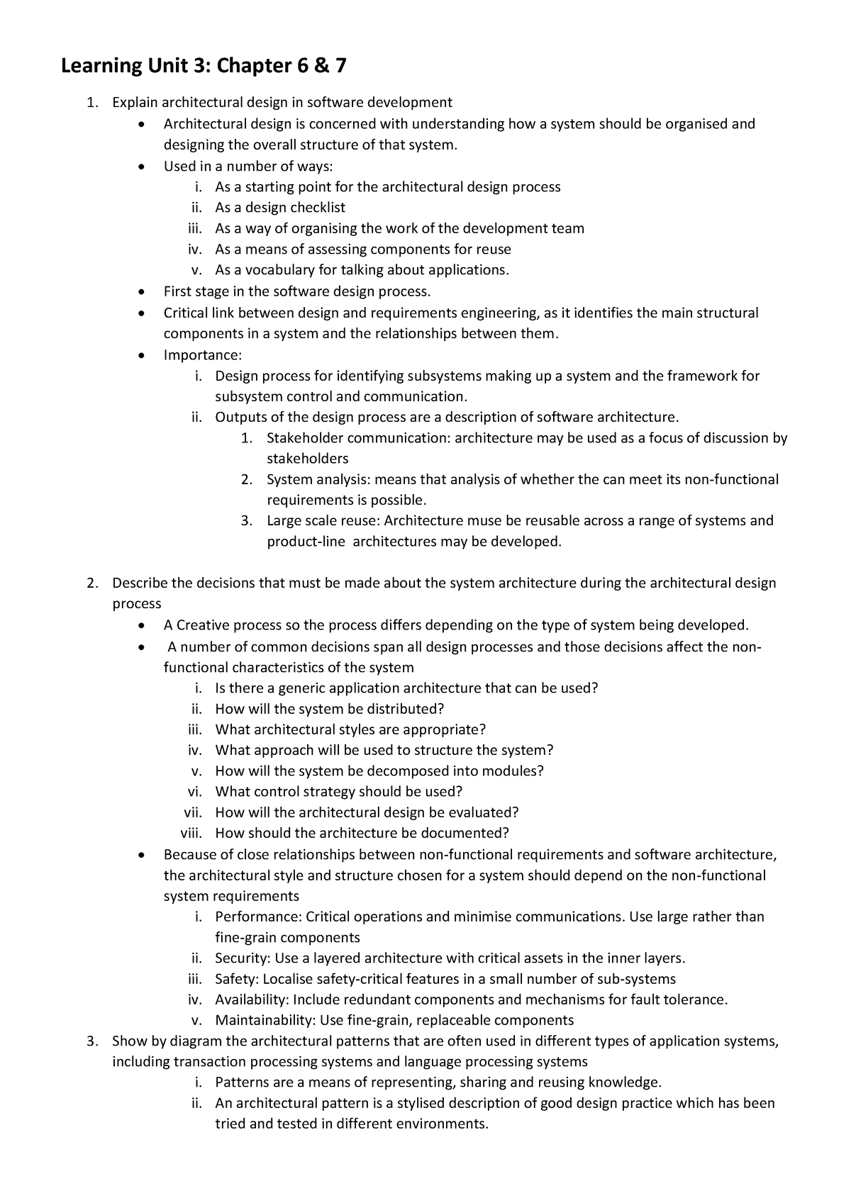 INF3705 Summaries 10th edition - Learning Unit 3 : Chapter 6 & 7 ...