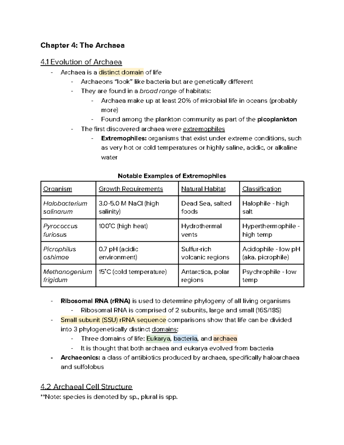 module-3-notes-chapter-4-the-archaea-4-evolution-of-archaea-archaea