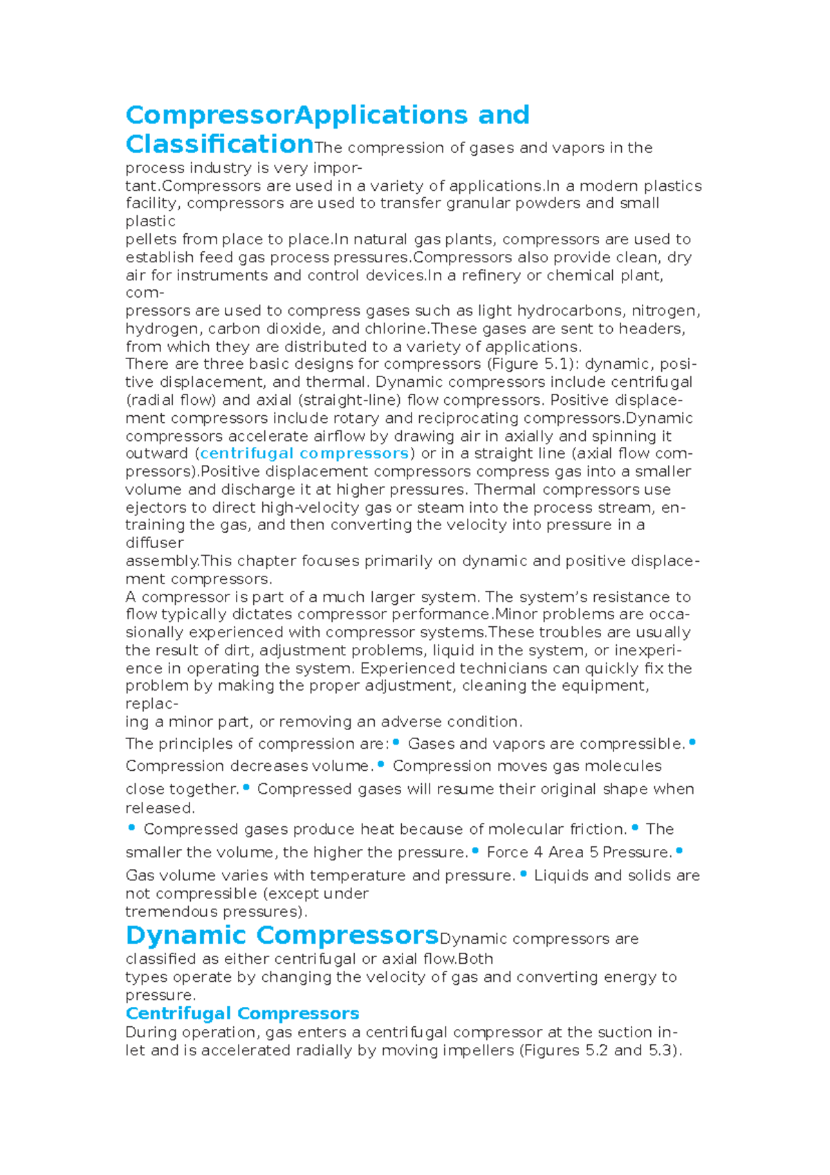 Process control and application 16 - CompressorApplications and ...