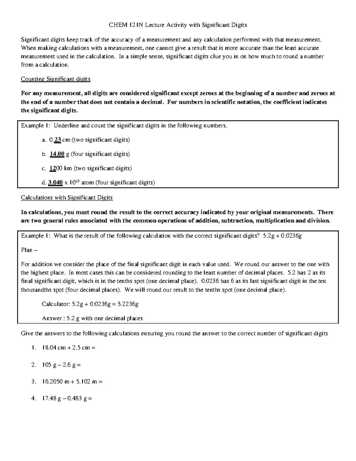 1-c-significant-digits-chem-121n-lecture-activity-with-significant