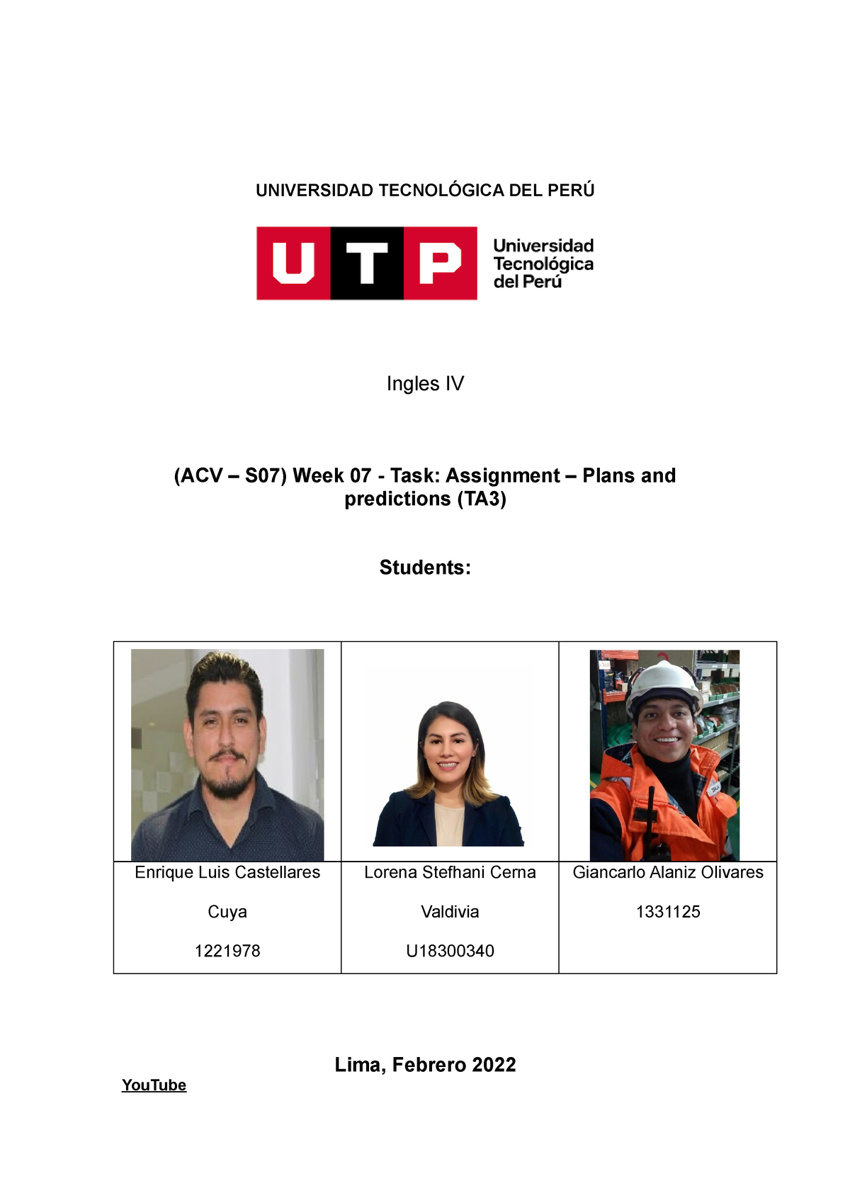 (acv s07) week 07 task assignment plans and predictions (ta3)