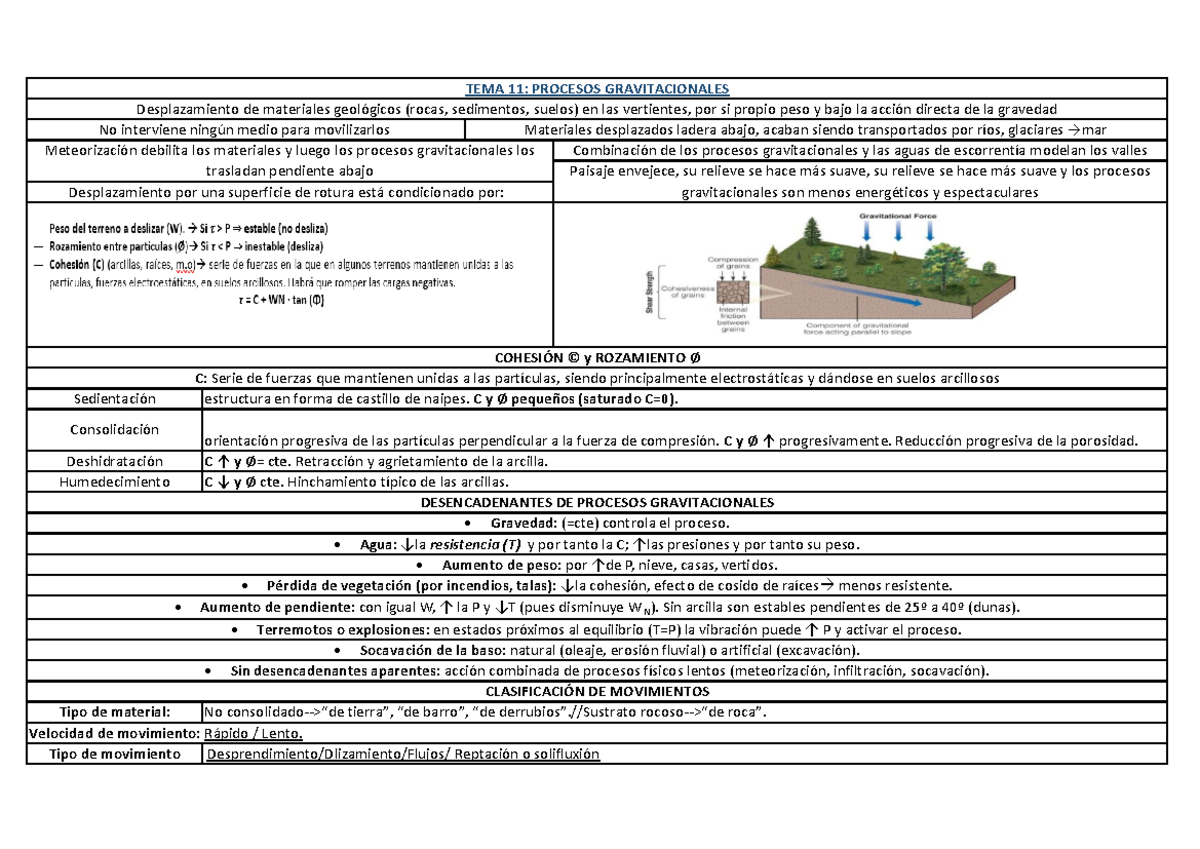 TEMA 11 esquema - apuntes - Warning: TT: undefined function: 32 Warning ...