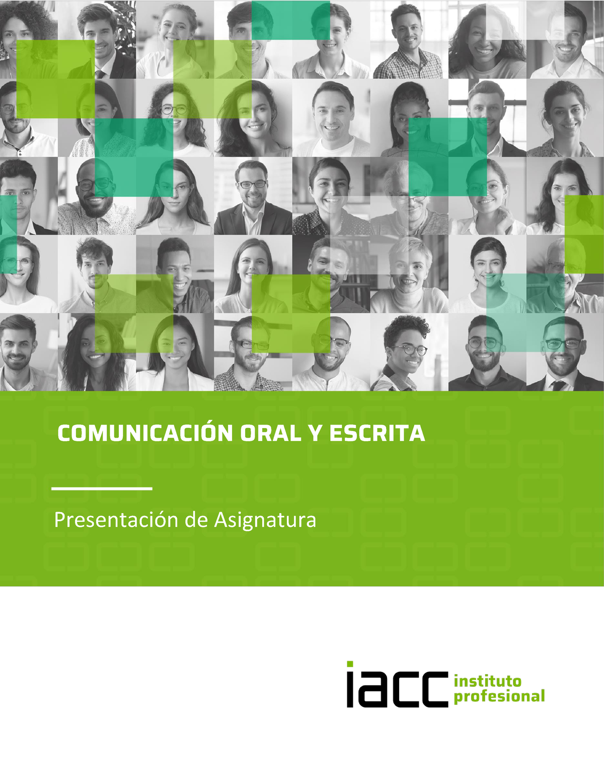 Plan De Asignatura- Comunicación Oral Y Escrita - COMUNICACI”N ORAL Y ...