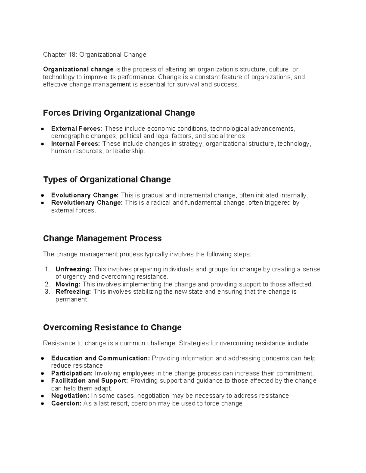 Chapter 18 - Summary Management, Global Edition - Chapter 18 ...
