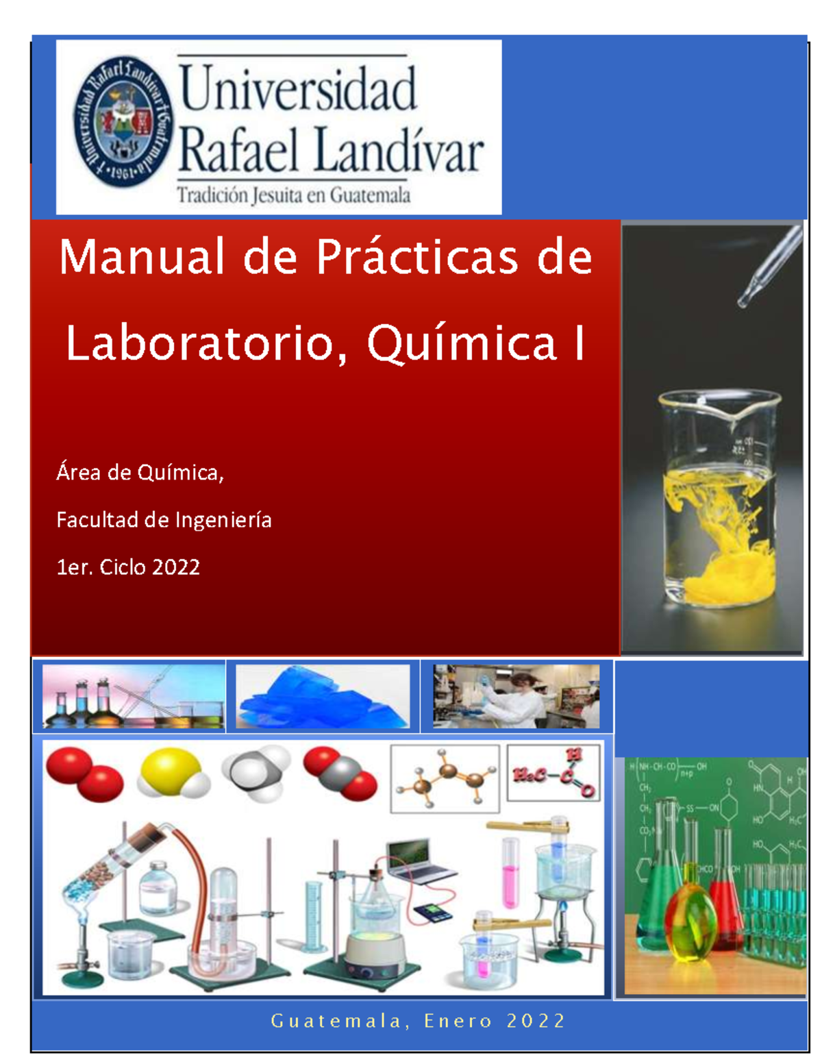 Manual De Practicas De Laboratorio Qi Primer Ciclo 2022 Copia Copia G U A T E M A L A E 8044