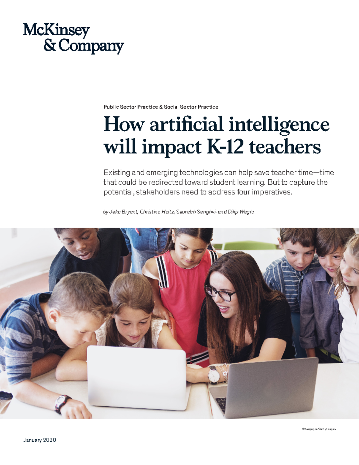 How artificial intelligence will impact K 12 teachers - Public Sector ...