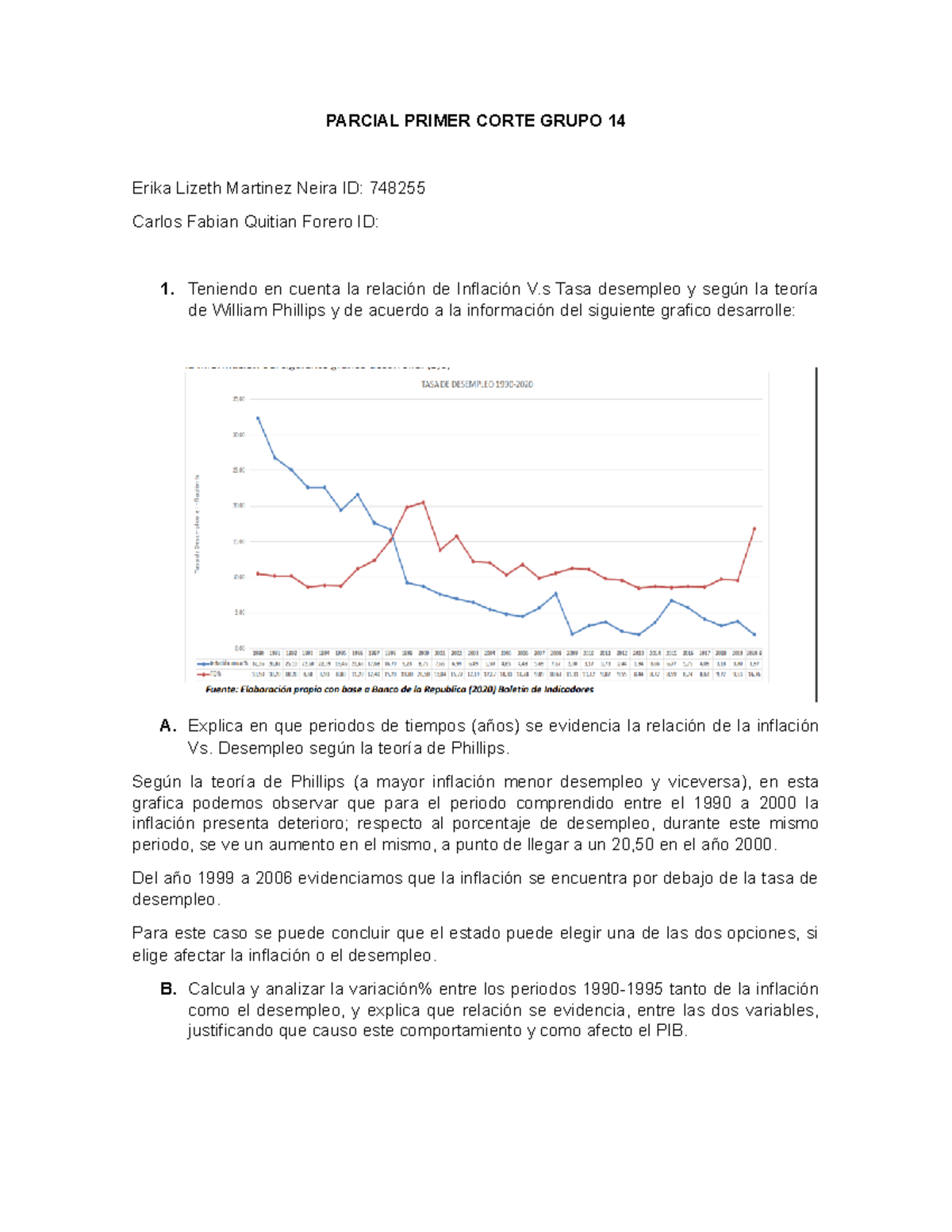 PARCIAL 18 Octubre 2020, Preguntas Y Respuestas - PARCIAL PRIMER CORTE ...