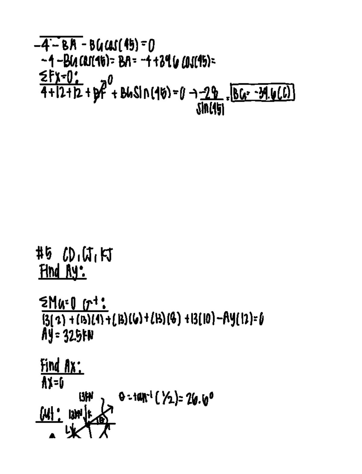 Final Exam Problems and Notes Pt. 2 - Y 4 BA 1341051451 9 134105195 BA ...