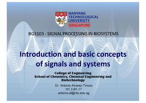 Tutorial 2 complex circuit analysis - BG2104 Electronics for Biomedical ...