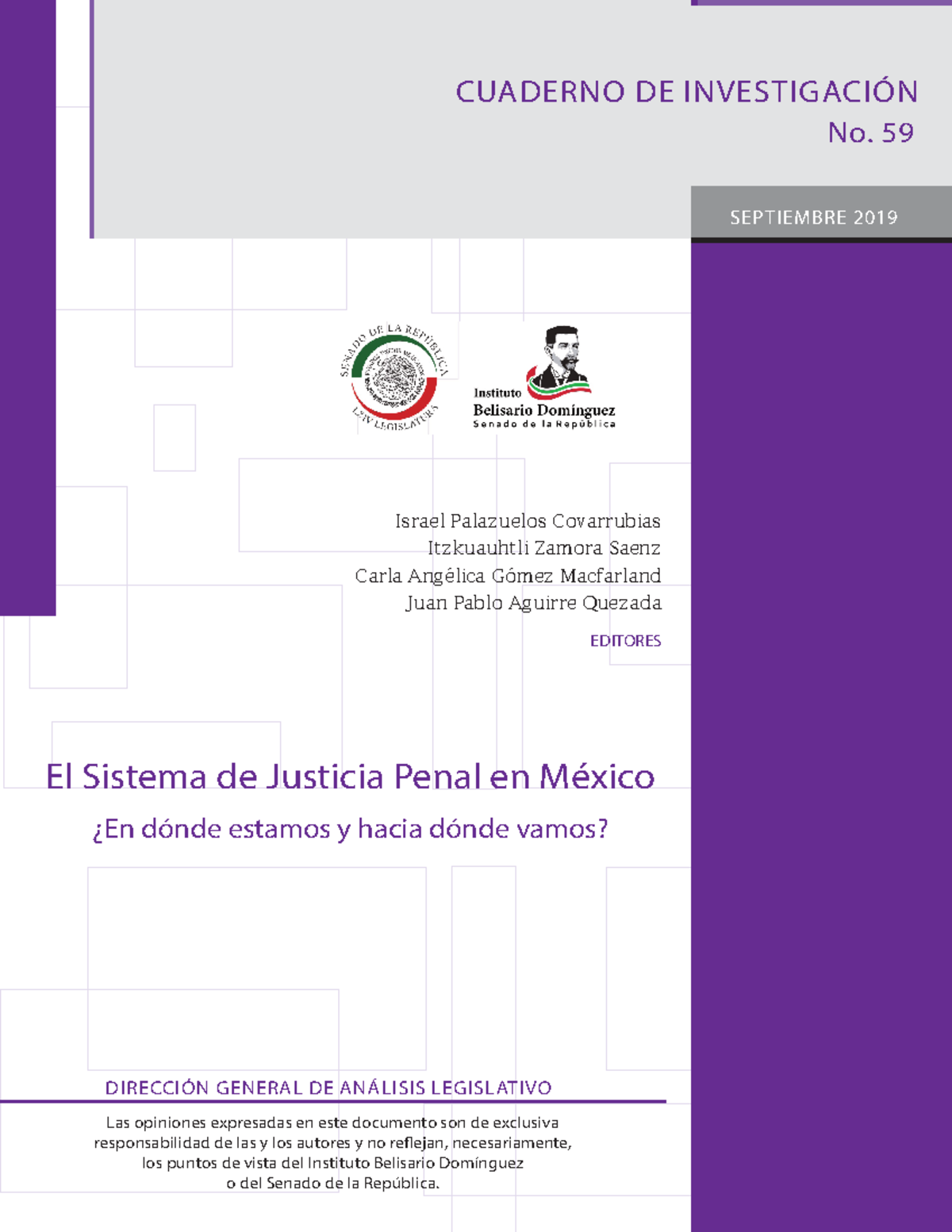 El Sistema de Justicia Penal en México - Israel Palazuelos Covarrubias ...