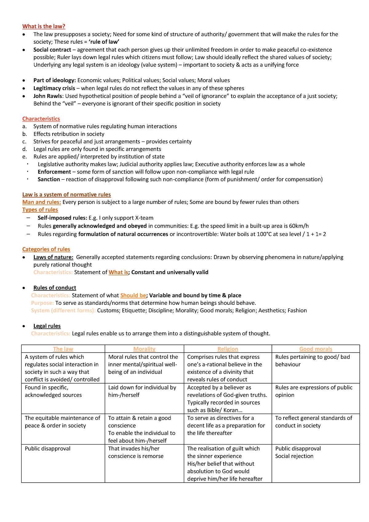 1. Introduction to law summaries - Warning: TT: undefined function: 32 ...