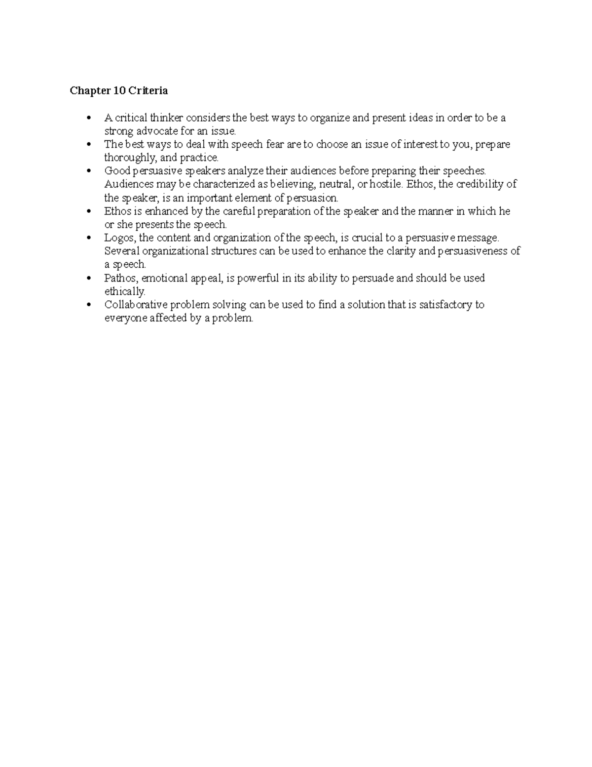 critical thinking and clinical reasoning chapter 10