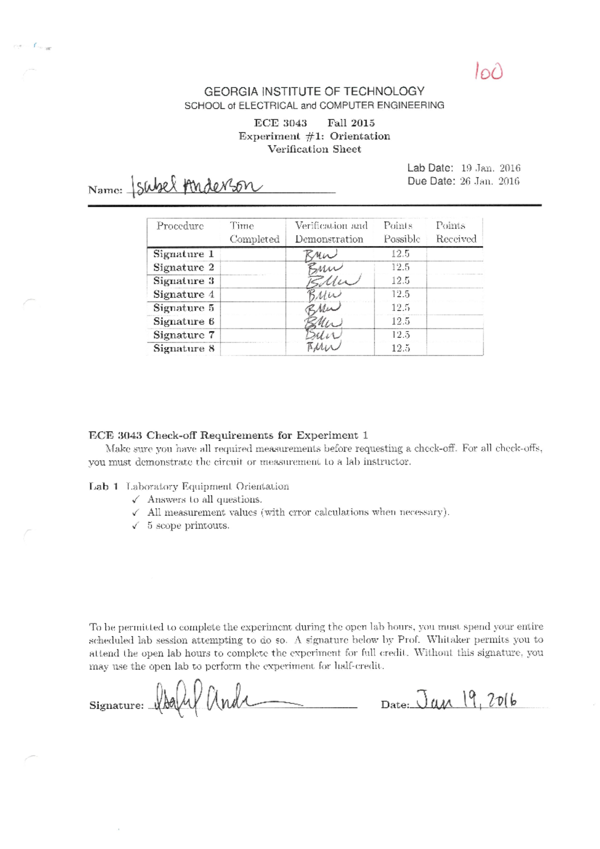 3043 lab 1 - Exam Practice - ECE 3043 - Studocu