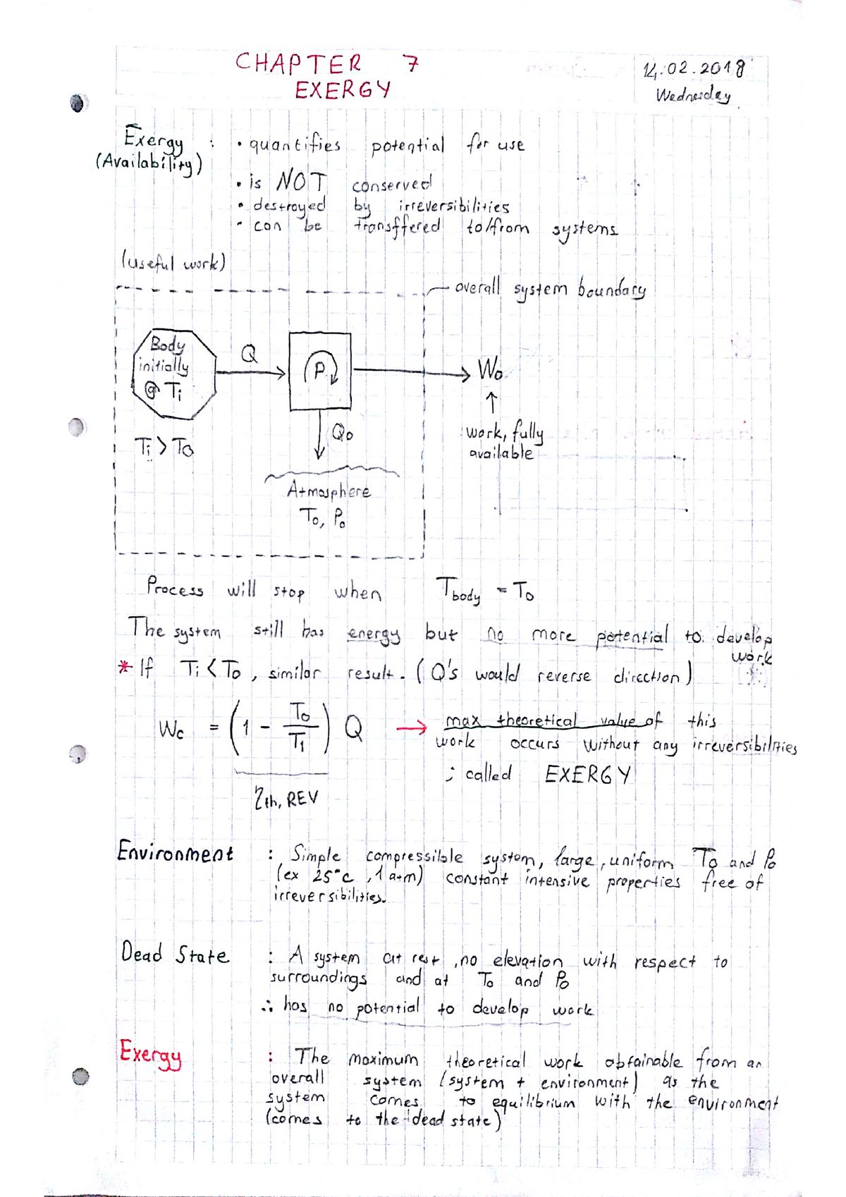 Ch 7-8-9 - Study Notes - Thermodynamics - Studocu