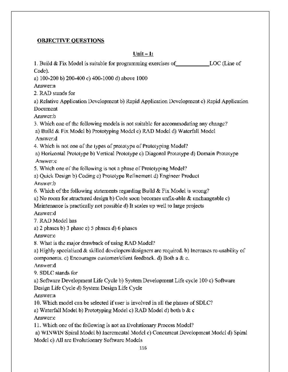 Objmid 1SE - Summary computer science and engineering - OBJECTIVE ...