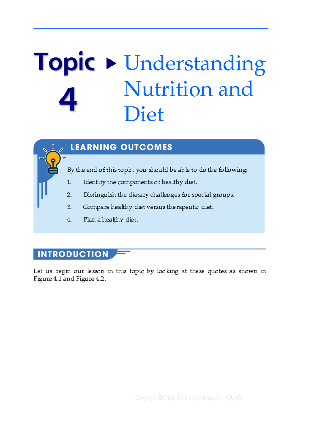 health and wellness 2 oum assignment