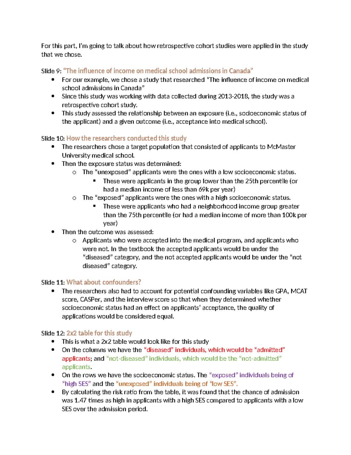 HHSC 401 pres notes - For this part, I’m going to talk about how ...