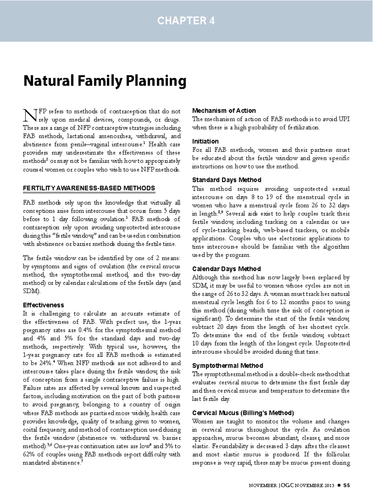 Part 2 of 4 CCC, Natural family planning, Barriers, Permanent