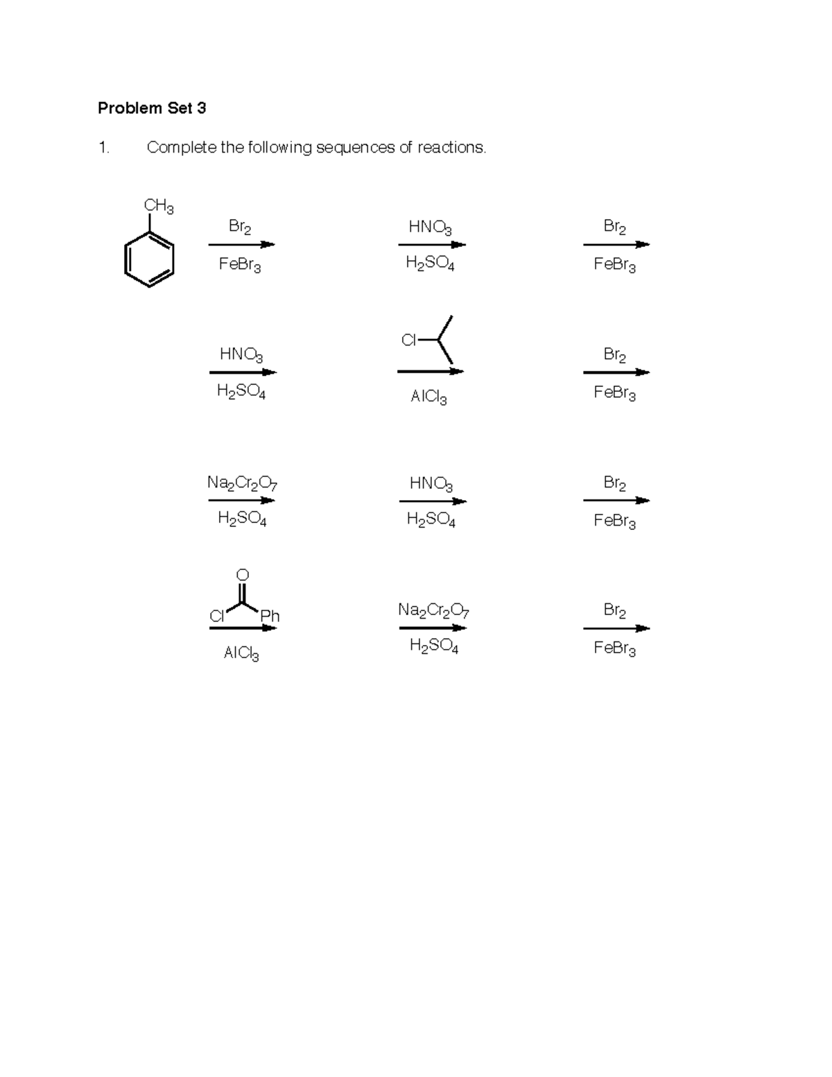Practice worksheet 3 For Biochemistry and Organic Chemistry 2 ...