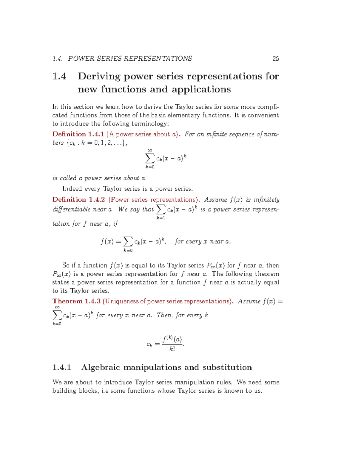 section-1-4-deriving-new-series-1-1-power-series-representations