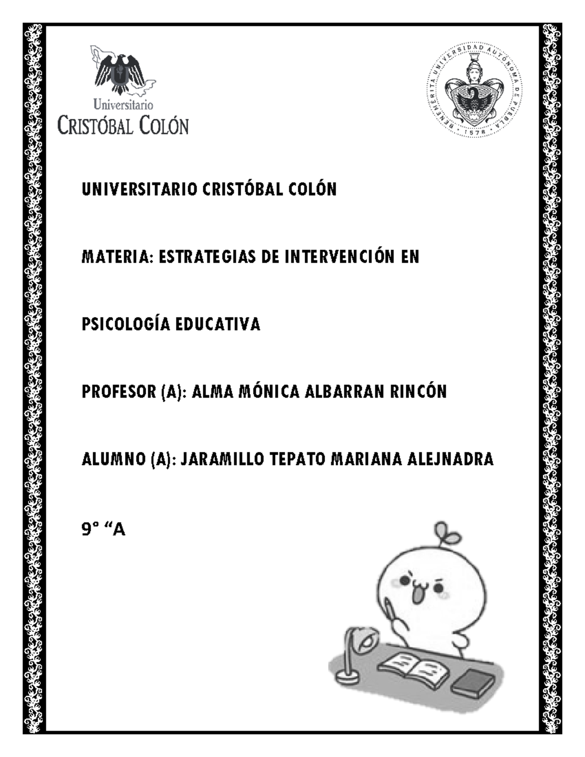 Glosario - Analisis Clave - UNIVERSITARIO CRIST”BAL COL”N MATERIA ...