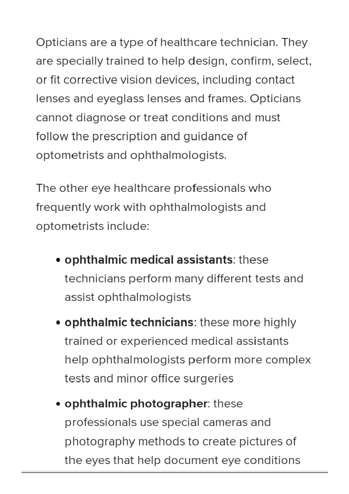 Ophthalmology Intro - Human Anatomy And Physiology 1 - Studocu