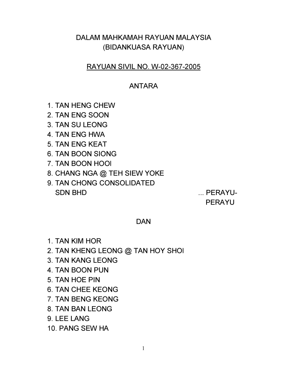 Tan Chong Avp No Undang Undang Keluarga Lxec2115 Studocu