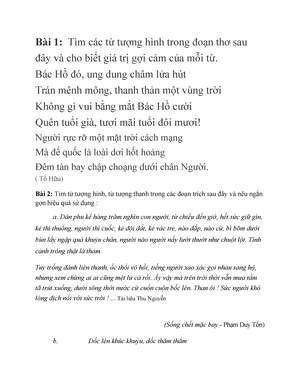 Đoạn Văn Có Từ Tượng Hình Tượng Thanh: Bí Quyết Viết Văn Sinh Động