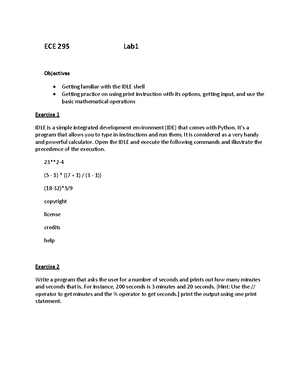 Assignment 6 - Use a loop containing one or two print statements ...