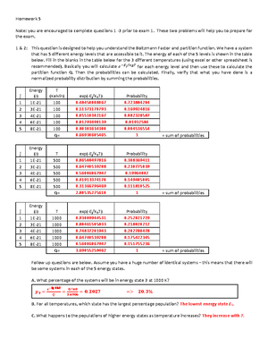 Homework 3 Solutions - Homework 3 – Due Friday 1/26 At The Start Of ...