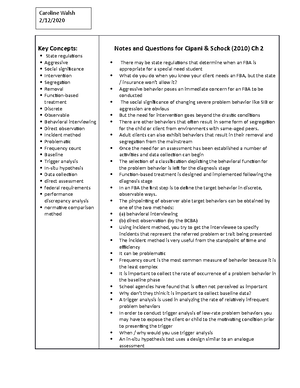 Notes 3 604 - Key Concepts: Measurement Quantitative Description ...