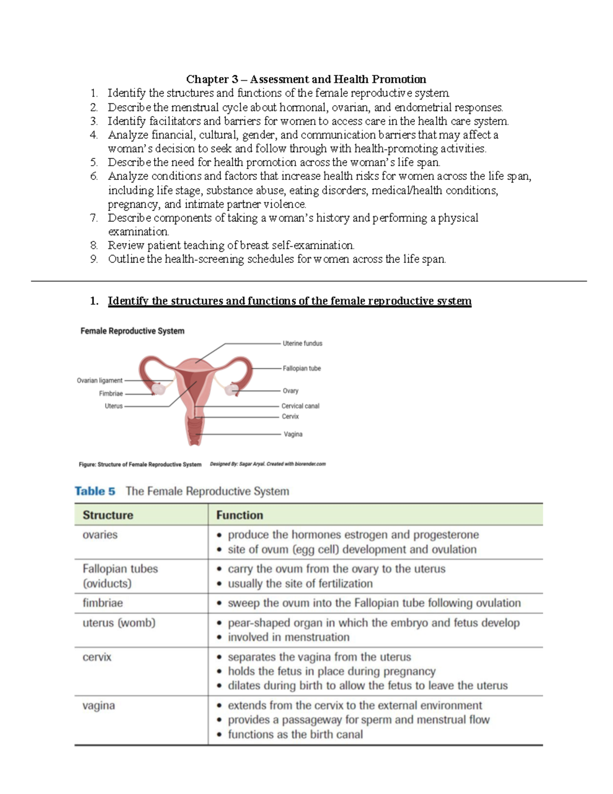 CM III - Chapter 3 Objective Outline - Chapter 3 3 Assessment and ...