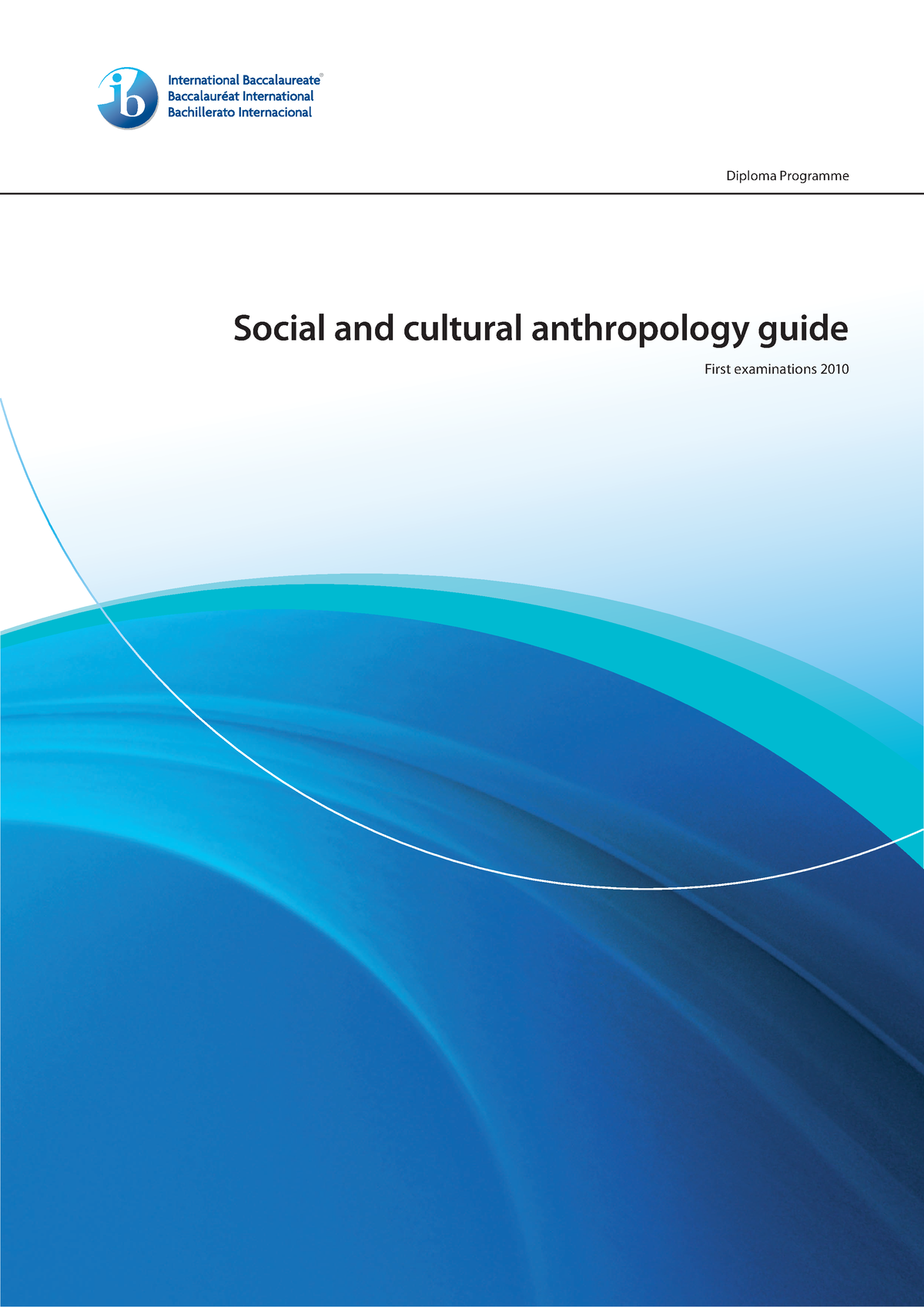 Anthro Guide - Social And Cultural Anthropology Guide First ...