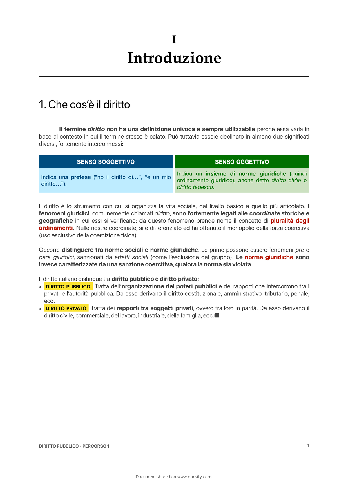 Completo - Diritto Pubblico Riassunto E Risposta Domande Frequenti - I ...