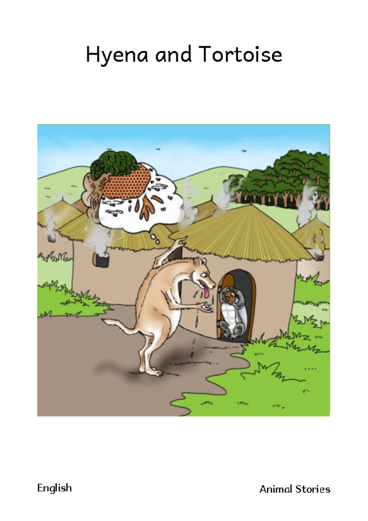 Hyenaand Tortoise - short stories/narratives - Hyena and Tortoise ...