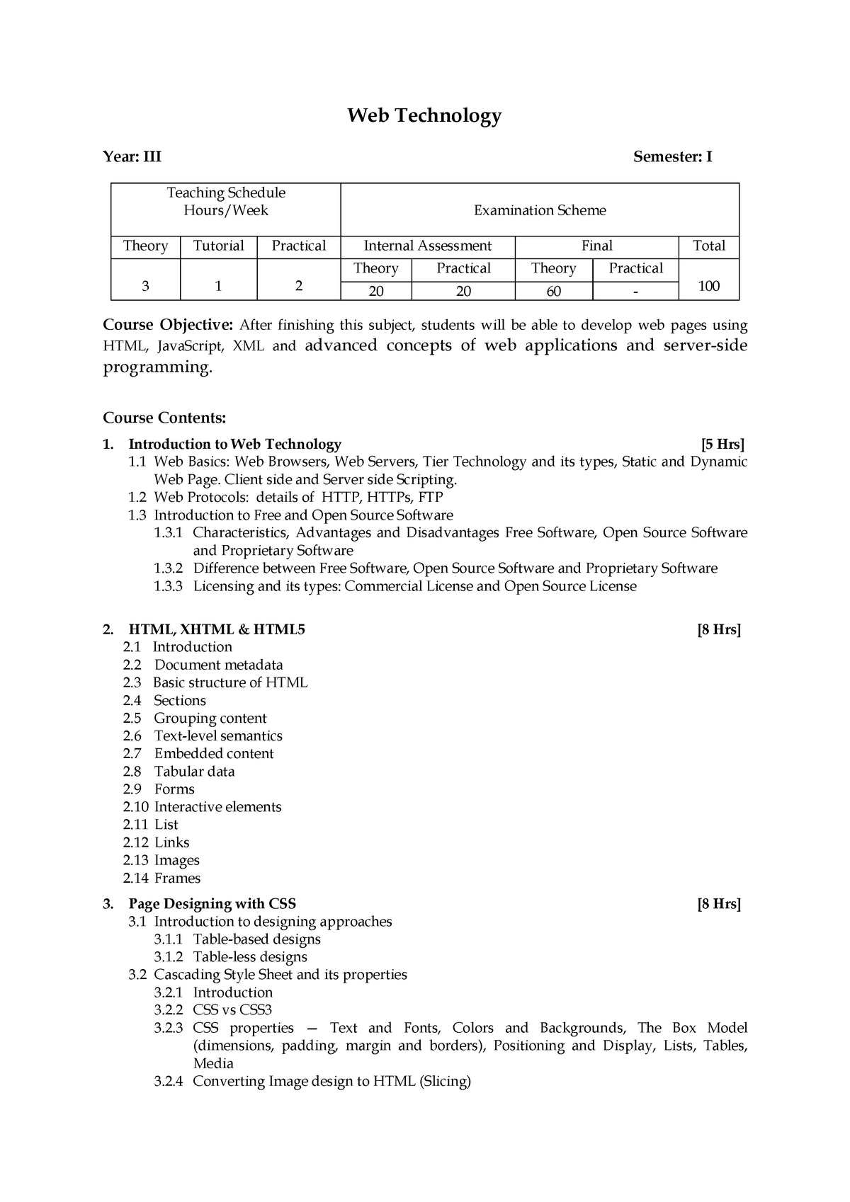 3-web-technology-syllabus-of-bca-web-technology-year-iii-semester