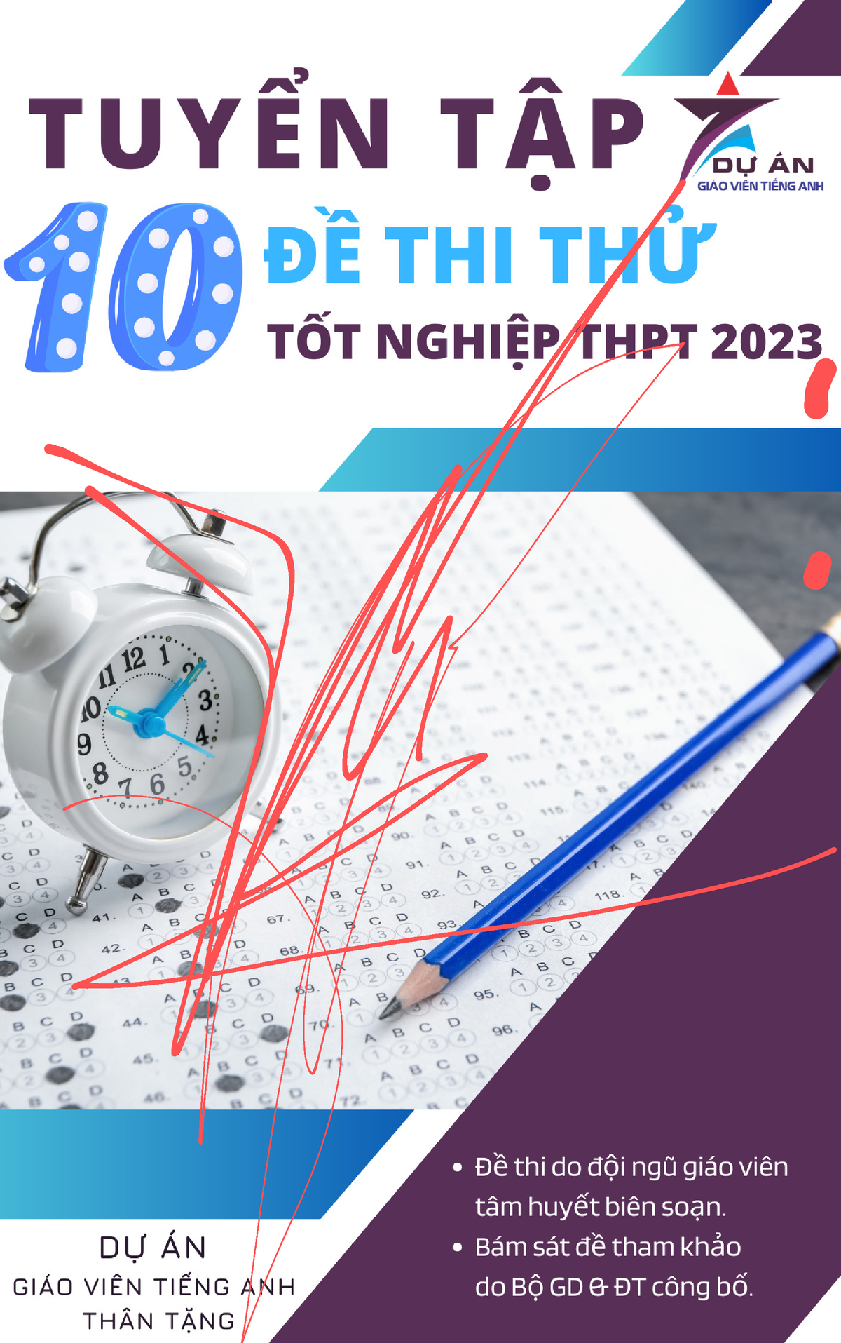 Tuyển Tập 10 Đề Tiếng Anh Thi Thử Tốt Nghiệp THPT   VniTeach   Giáo