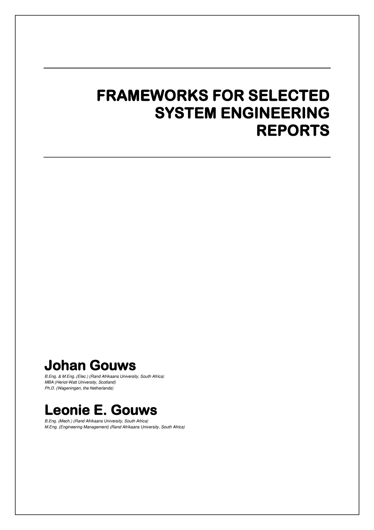 fw-sys-eng-sample-frameworks-for-selected-system-engineering-reports