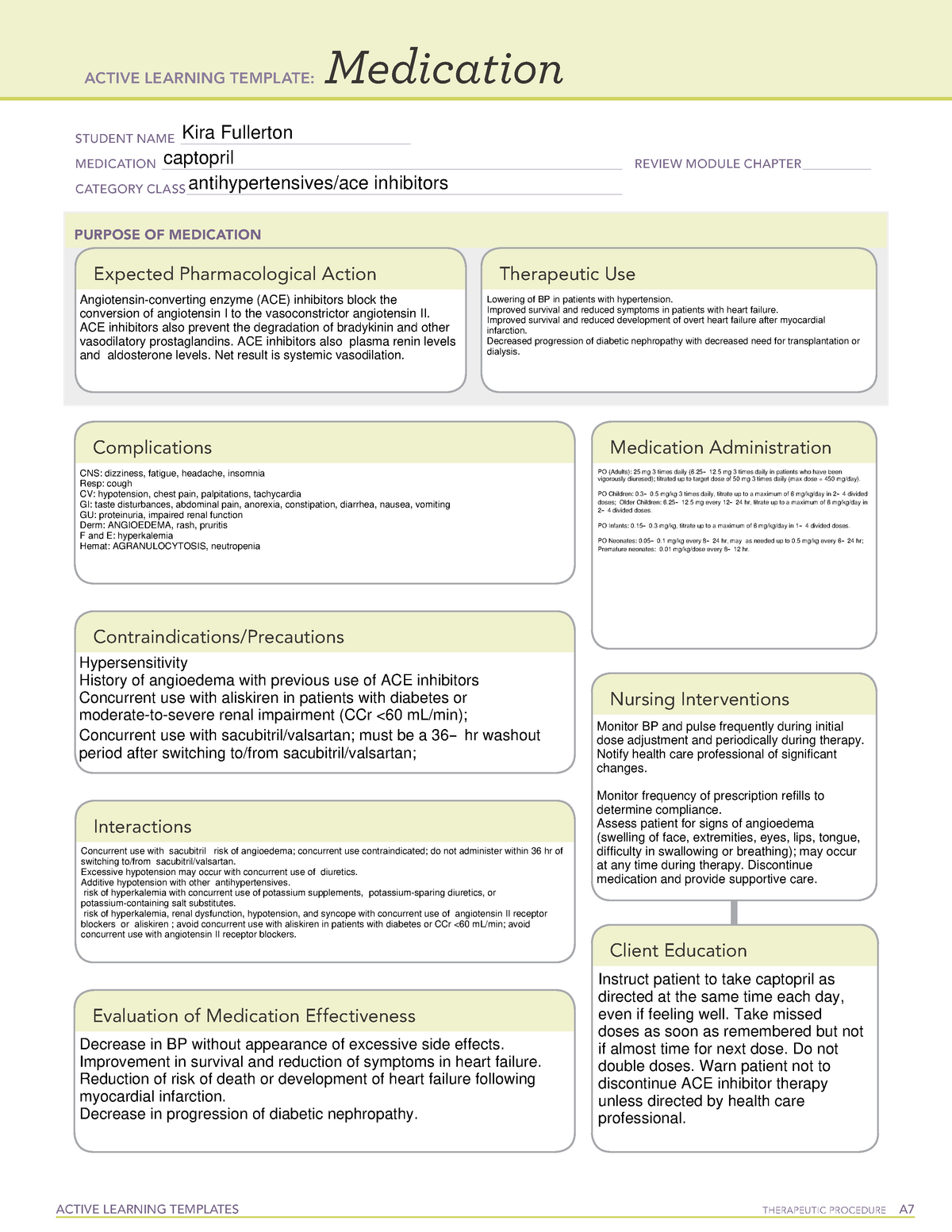 med-captopril-ati-medications-sheet-active-learning-templates