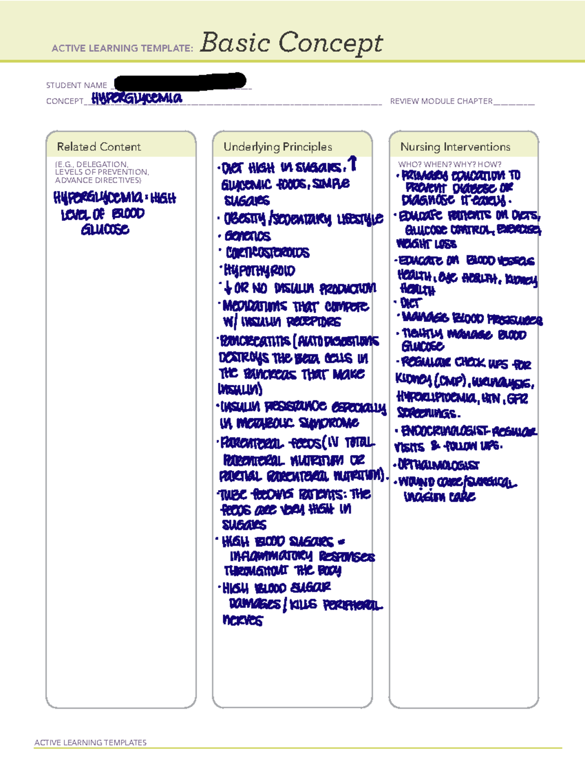 Ati System Disorder Hyperglycemia Active Learning Tem - vrogue.co