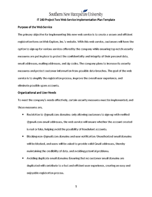 IT 260 Module Six Activity Test Case - IT 260 Module Six Activity Test ...