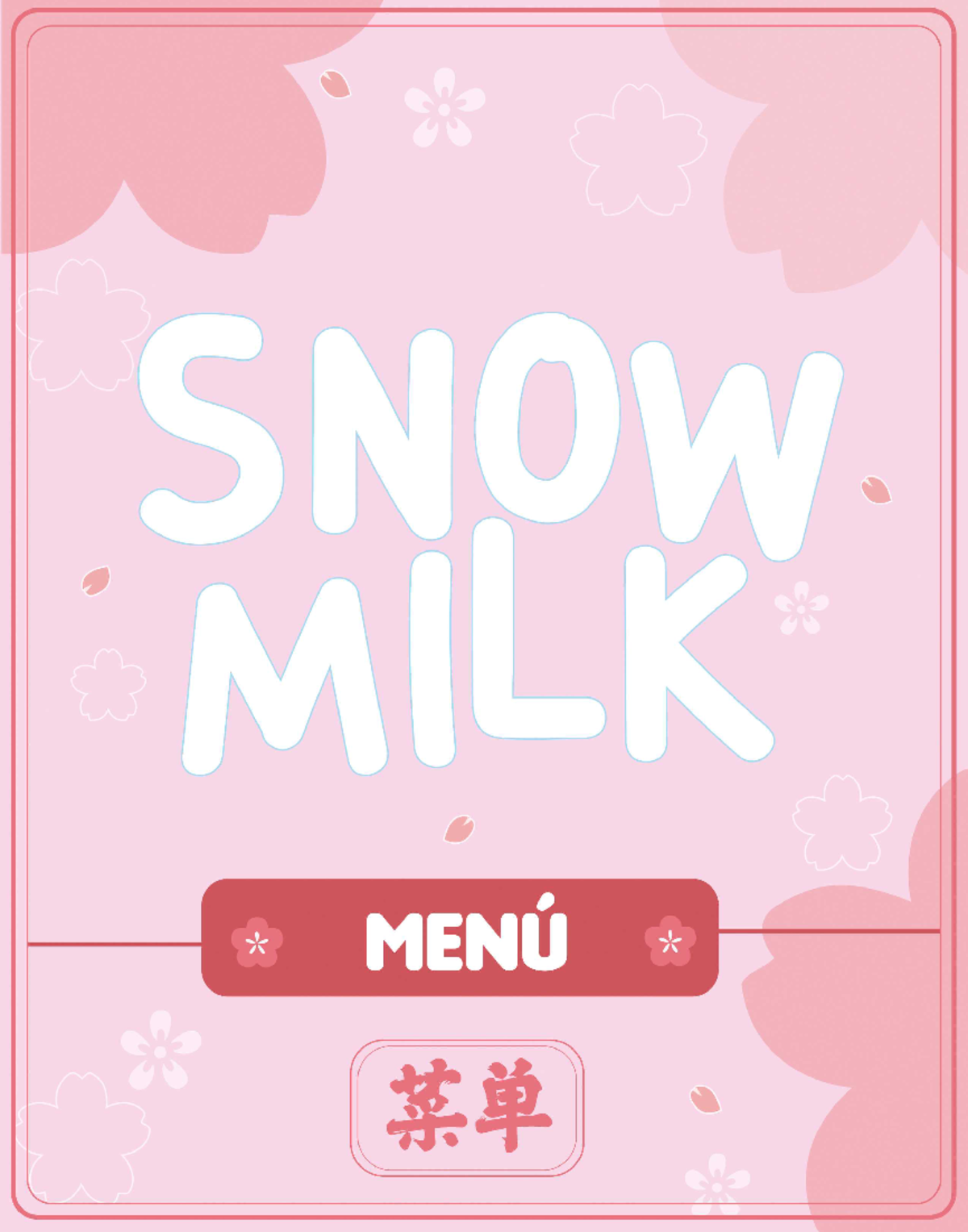 -menu qr snowmilk - menu de sudoku - Química de Alimentos - Studocu