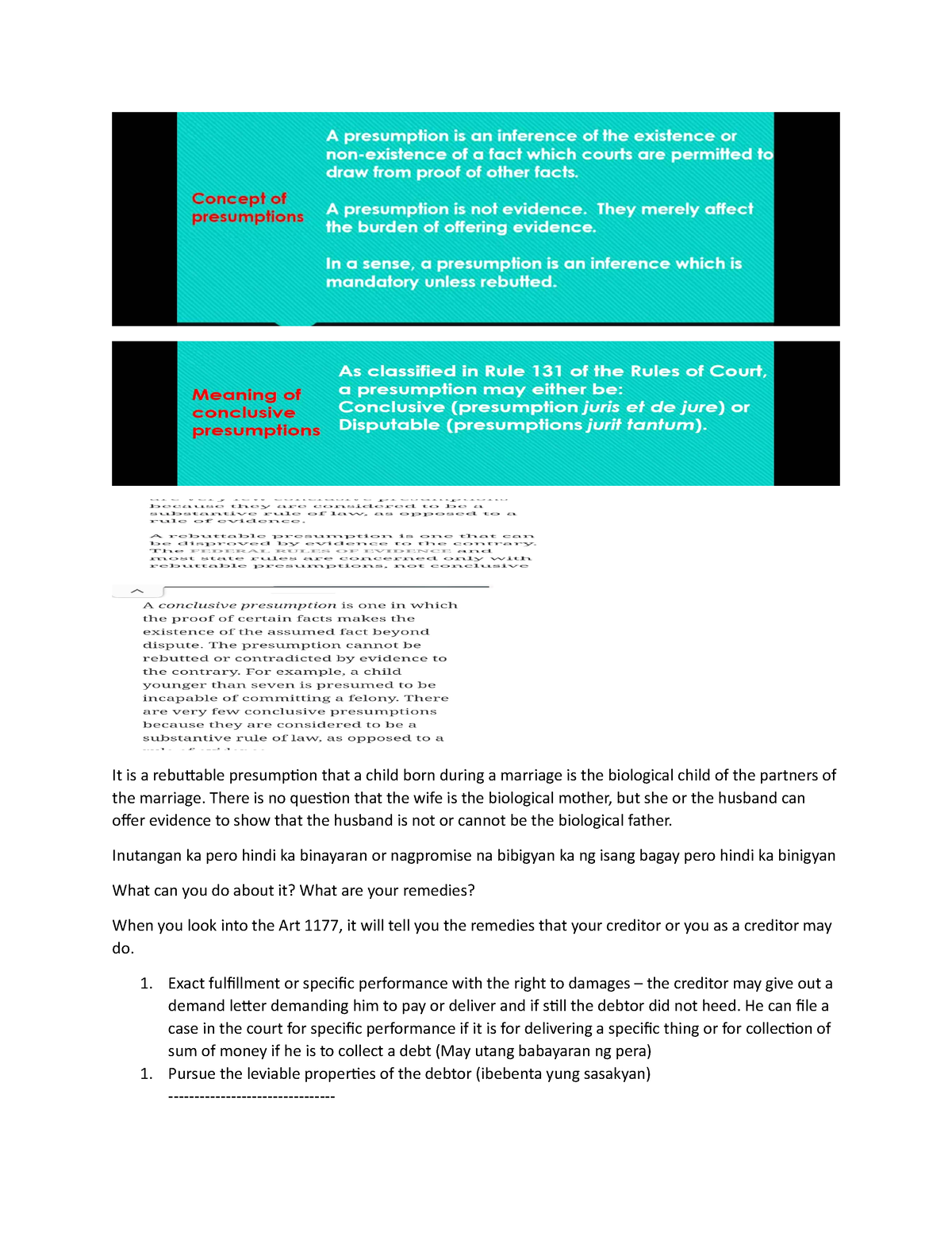 oblicon-conclusive-and-disputable-presumption-report-it-is-a