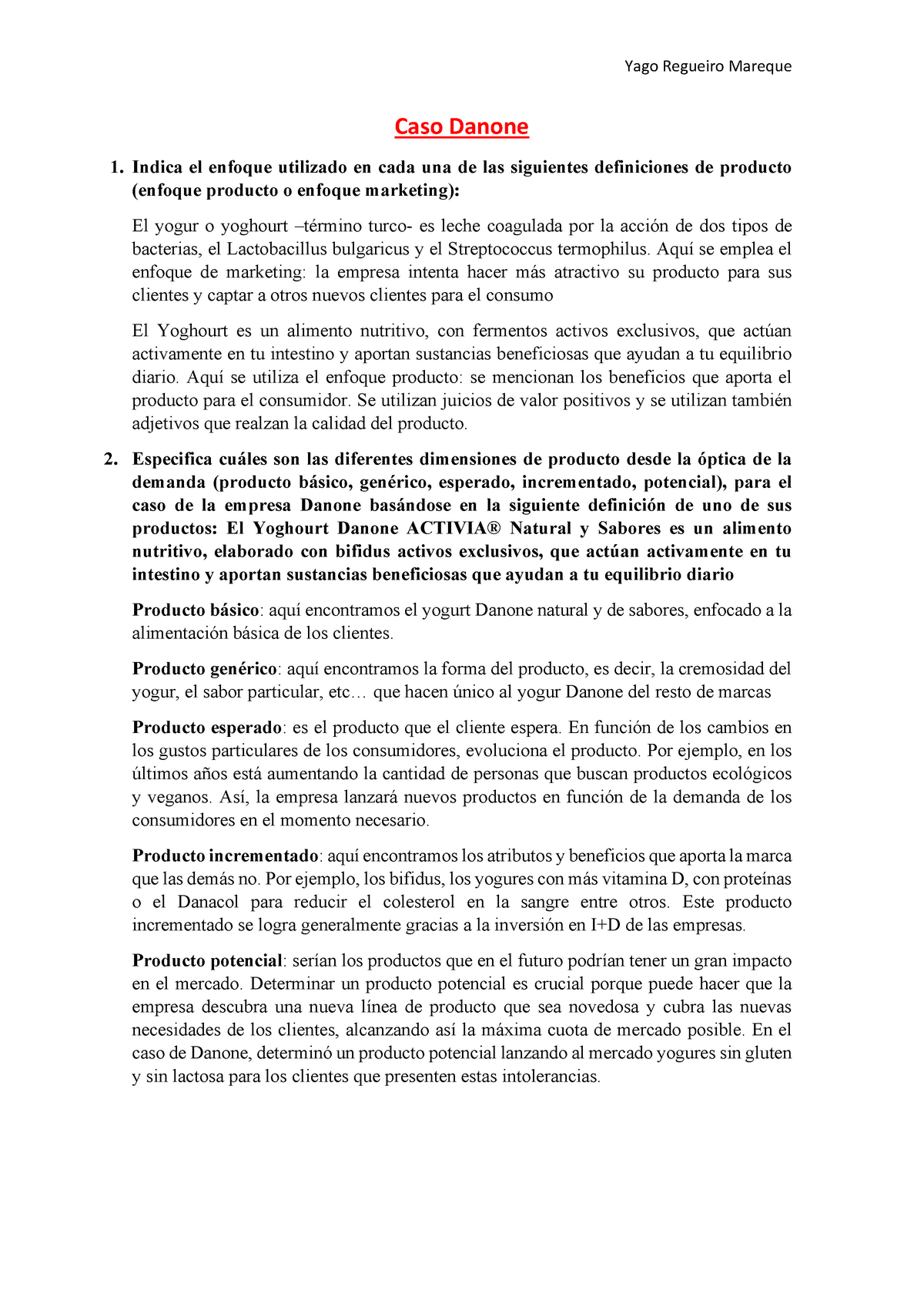 El yogur, un negocio perenne: Danone dispara su beneficio