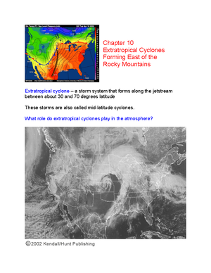 Chapter 1 Lecture Notes - Chapter 1 Properties of the Atmosphere What ...