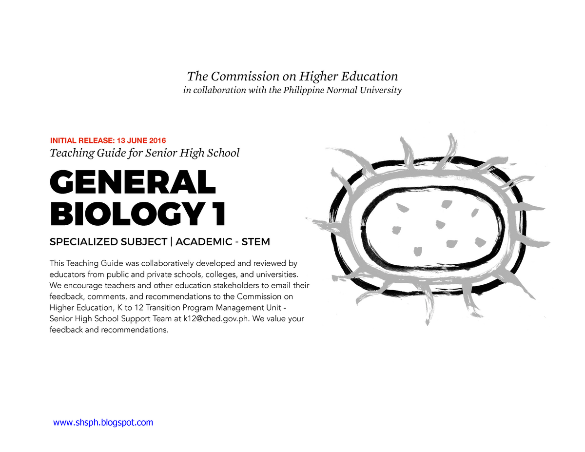 General Biology Teaching Guide - Earth And Science - Studocu