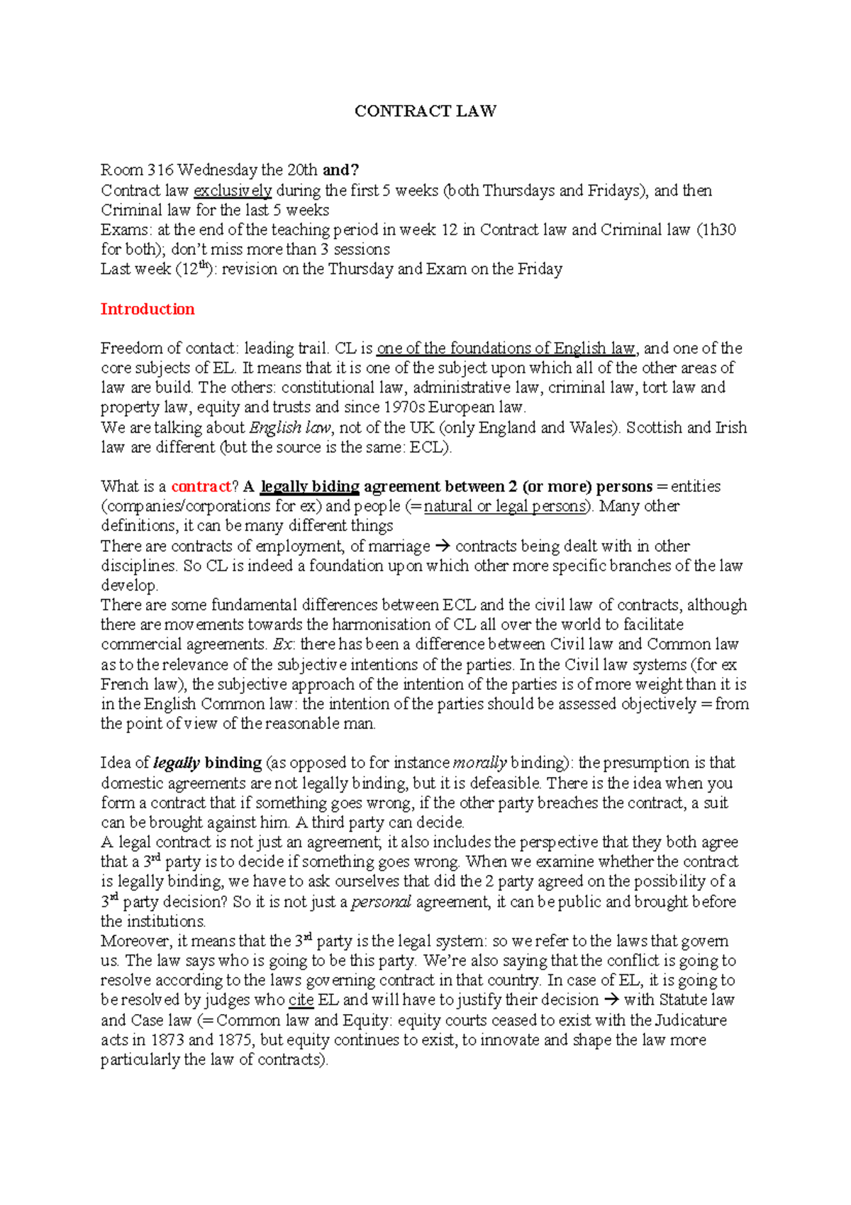 contract-law-cours-de-l2-contract-law-room-316-wednesday-the-20th