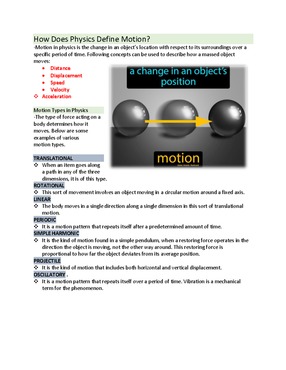 Science How Does Physics Define Motion? Motion in physics is the
