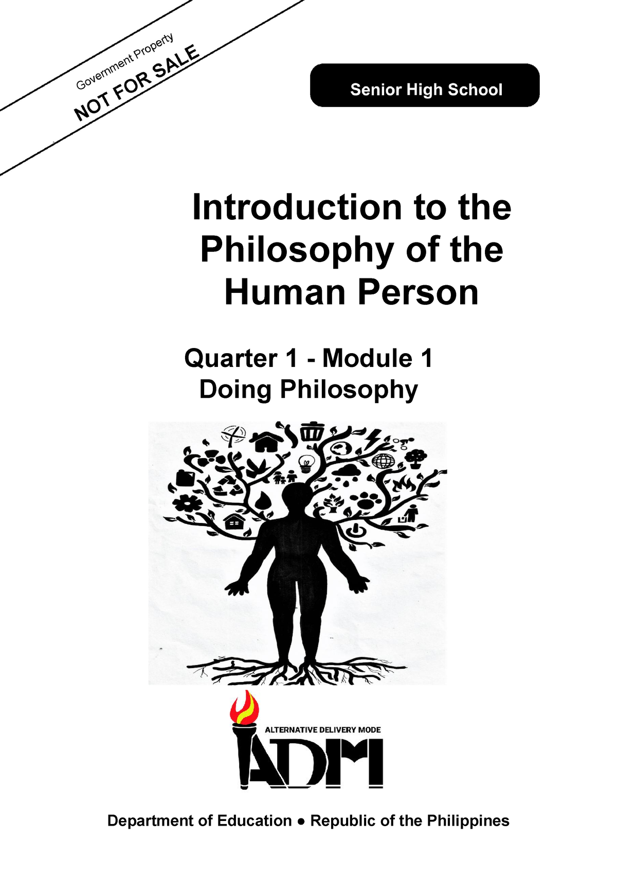 Philosophy 12 Q1 Mod1 Doingphilosophy V3 Not Introduction To The Philosophy Of The Human 4484